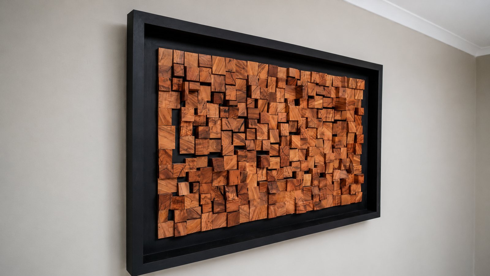 WILD OLIVE 3D BLOCK Wall Art